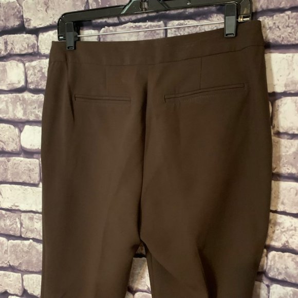 Chico's So Slimming Brown Pants Size S/6 Short - Picture 7 of 9